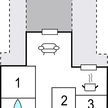 Casa vacanze Three-bedroom In Hurup Thy *